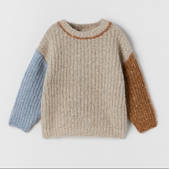 Zara Other - Zara baby color block knit sweater